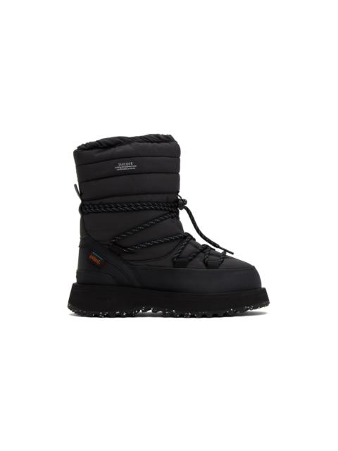 Suicoke Black BOWER-evab-HI-LACE Boots