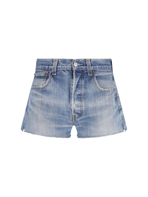 RE/DONE X LEVI'S DENIM SHORTS