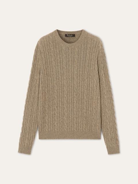 Loro Piana Treccia Crewneck