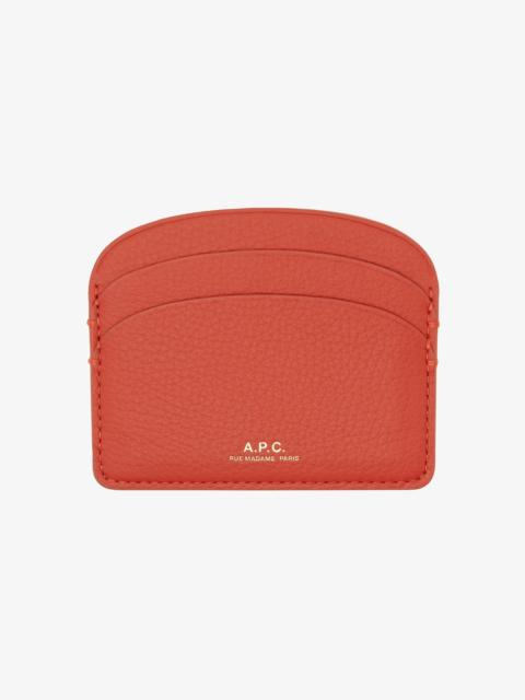 A.P.C. DEMI-LUNE CARDHOLDER