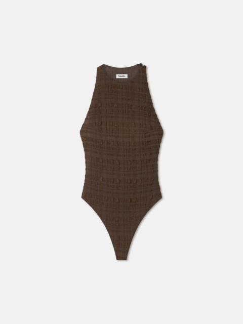 Nanushka Seersucker Bodysuit