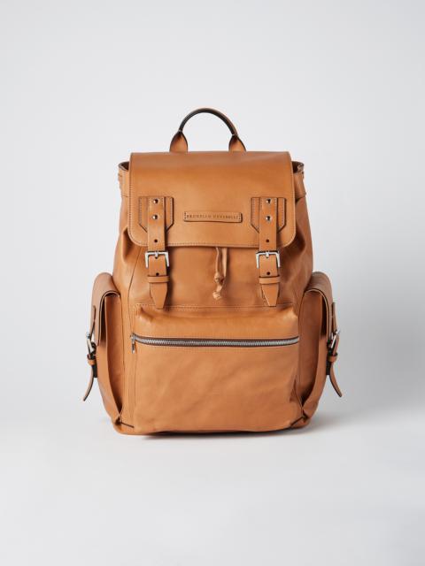 Brunello Cucinelli Cowhide city backpack