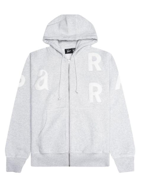 by Parra Word Salad zip hoodie