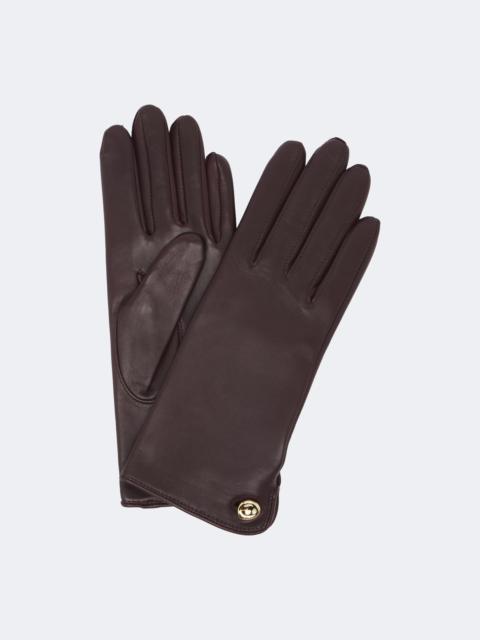 JOSEPH Florie leather gloves