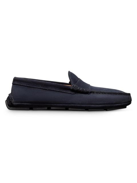 ALLEN EDMONDS Men's Apex Leather Loafers - Navy Suede