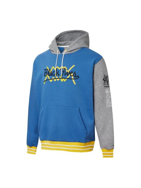 PUMA Puma x Black Fives Basketball Hoodie 'Blue Grey Yellow Black' 532263-02
