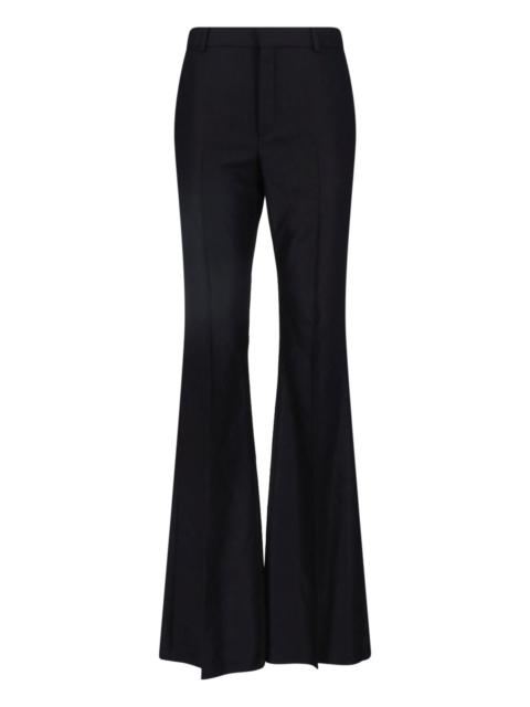 SAINT LAURENT CASHMERE FLARED PANTS