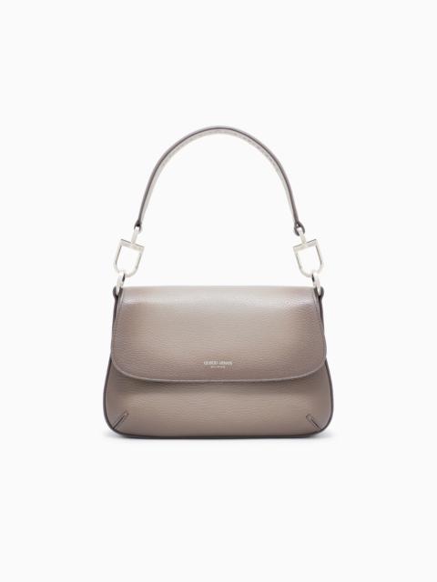GIORGIO ARMANI SMALL LA PRIMA SOFT BAG IN GRADIENT PEBBLED CALFSKIN