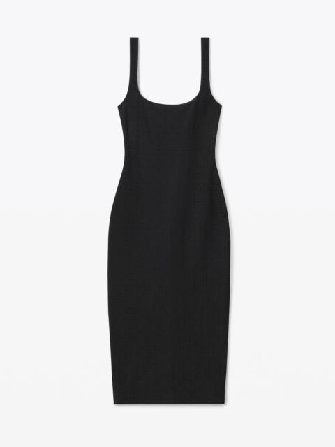 Alexander Wang CAMI DRESS IN TEXTURED JACQUARD JERSEY