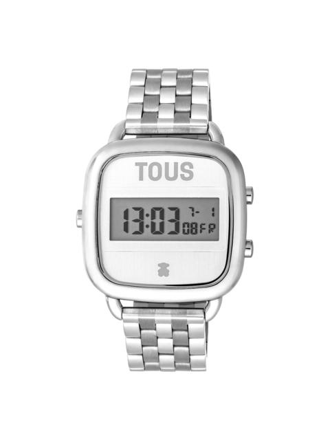 TOUS D-Logo Digital watch with steel strap