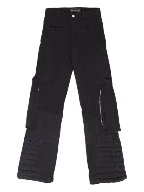 WHO DECIDES WAR panelled jeans