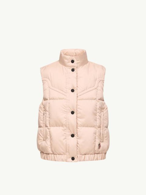 Moncler Grenoble Doucy Square-Quilted Down Vest