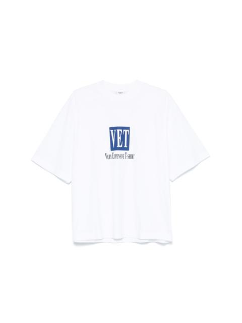 VETEMENTS Vet Cropped Boxy T-Shirt | labelsfashion | REVERSIBLE