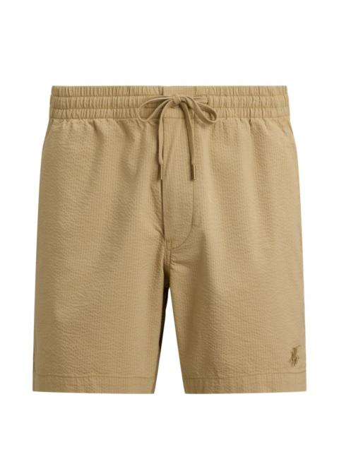 Polo Ralph Lauren logo-embroidered drawstring shorts