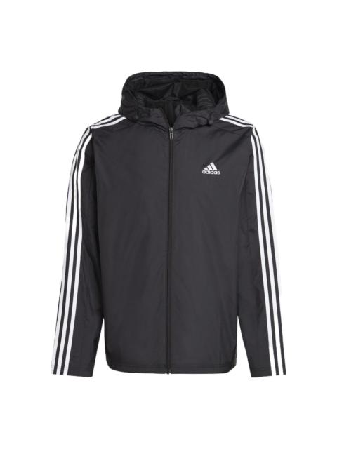 adidas Logo Essential Jackets 'Black' IB0381