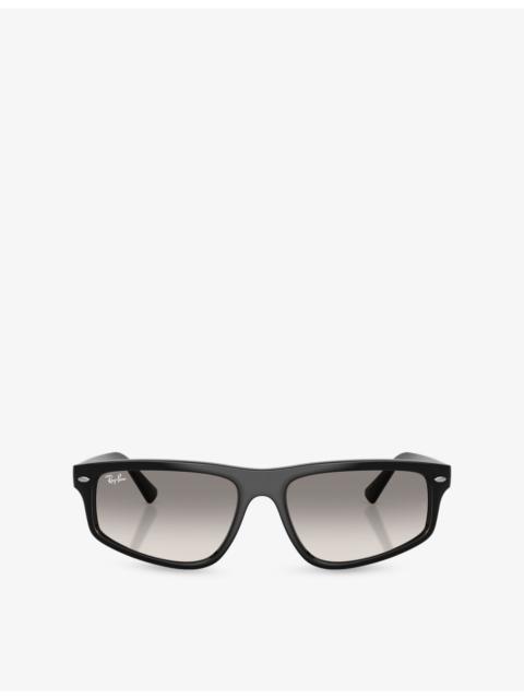Ray-Ban RB2225 Irregular-Frame Propionate Sunglasses