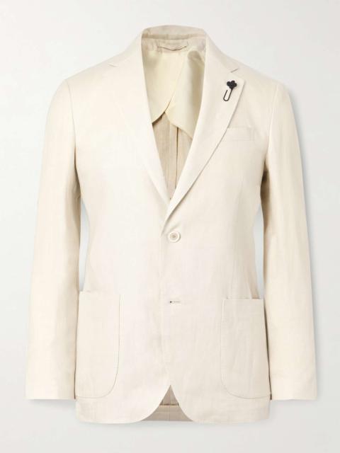 Linen-Twill Suit Jacket