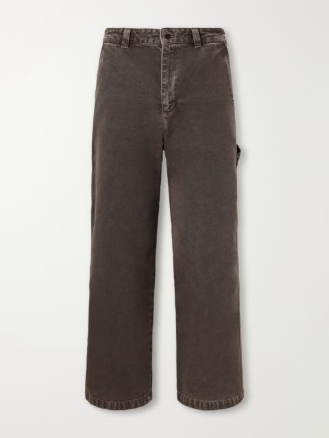 A.P.C. Dan Carpenter Wide-Leg Cotton-Canvas Trousers