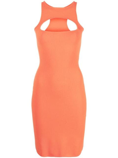 DSQUARED2 cut-out sleeveless dress