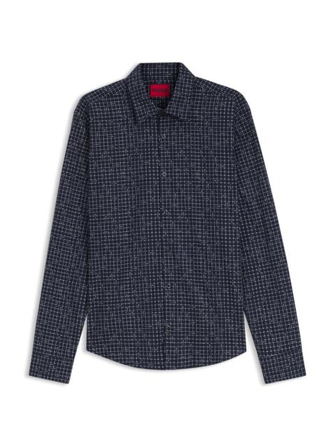 HUGO SLIM-FIT COTTON SHIRT