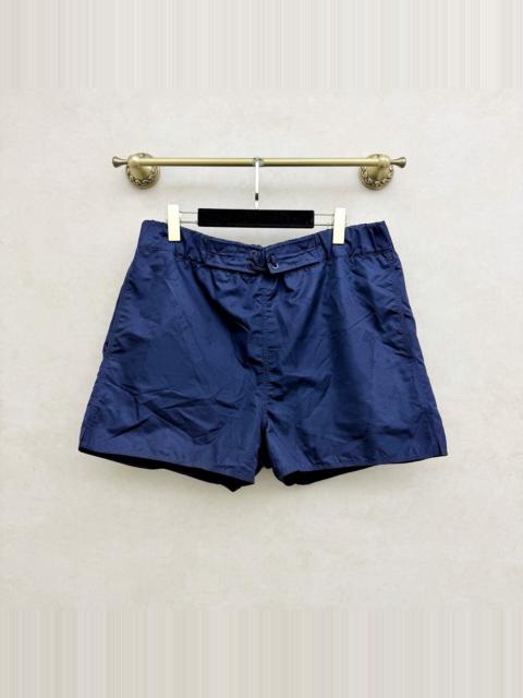 Louis Vuitton Louis Vuitton Navy Blue 3D Pocket Monogram Print Nylon Shorts
