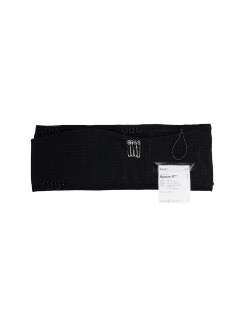 SATISFY Black Space‑O Running Belt