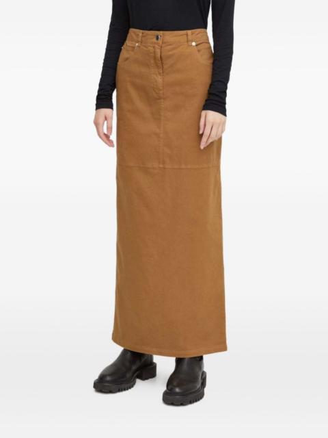 HERSKIND button-fastening maxi skirt