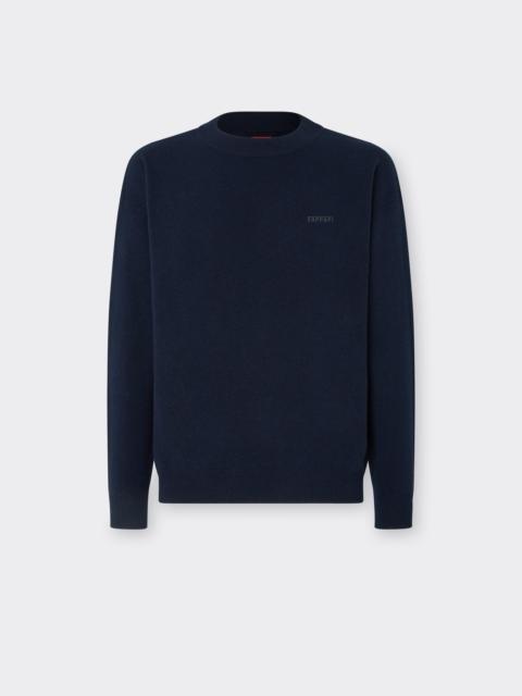 Ferrari Wool and Cashmere Crew-Neck Jumper