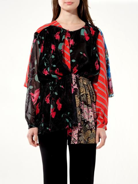 BALENCIAGA Kaleidoscope Top in Multicolor