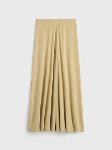 TOTEME Flared jersey skirt chai