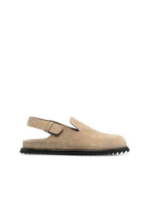 OFFICINE CREATIVE Introspectus slingback suede sandals
