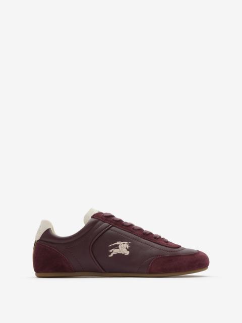 Burberry Leather Knight Runner Sneakers