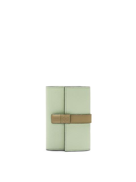 Loewe Small vertical wallet in soft grained calfskin