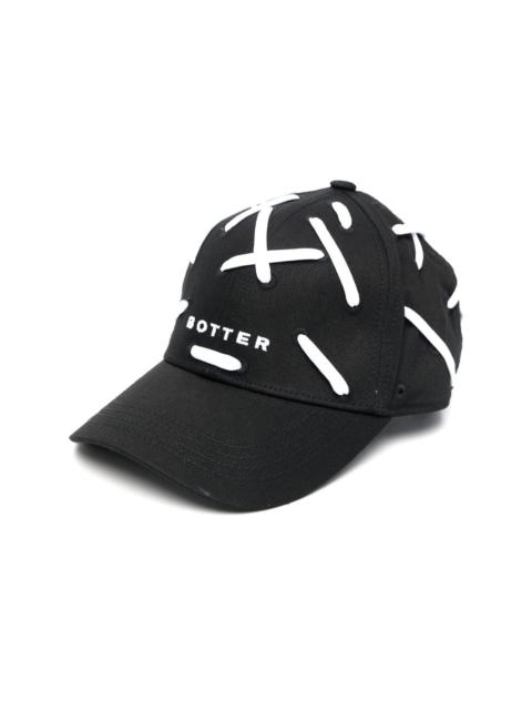 BOTTER lace-detail embroidered-logo cap