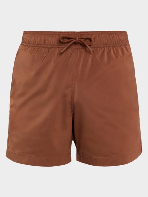 FRESCOBOL CARIOCA Men's Salvador Elastic-Waistband Swim Trunks
