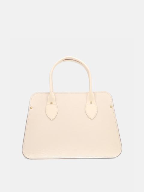 Cambridge Satchel The Mini Work Bag - Vanilla Patent