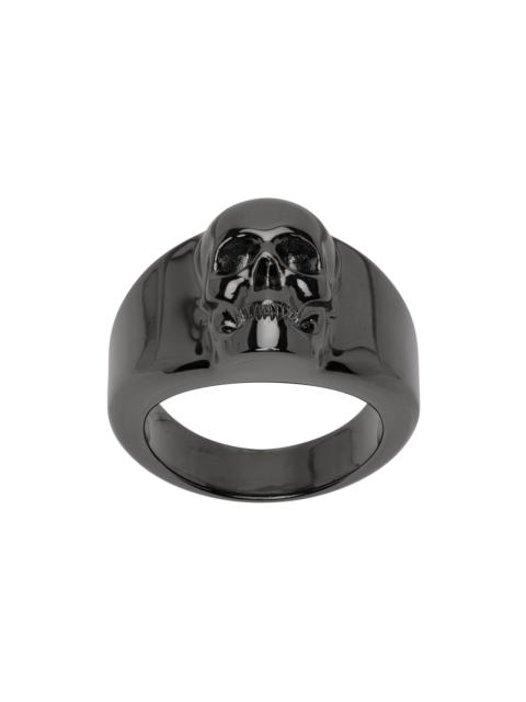 Gunmetal Skull Ring