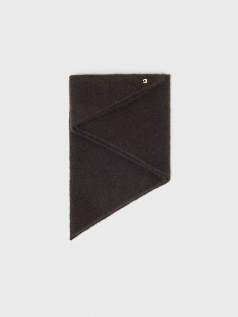maje Yak blend triangle scarf