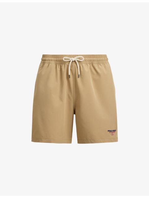 Polo Ralph Lauren Brand-Embroidered Drawstring-Waist Swim Shorts