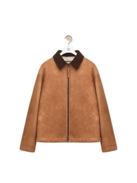 Loewe Workwear jacket in shearling