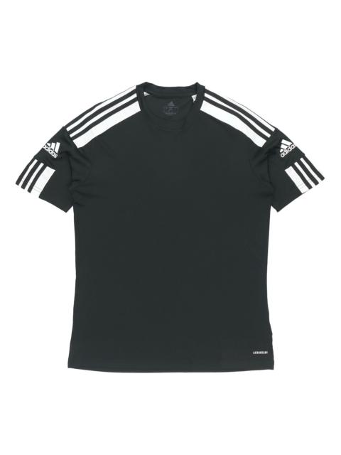 adidas adidas Squad 21 Jsy Ss Soccer/Football Casual Sports Short Sleeve Jersey Black GN5720