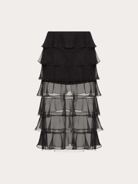 Valentino CHIFFON SKIRT