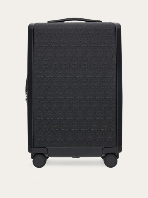 Embossed hand luggage