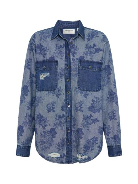 ONE TEASPOON Everyday Denim Shirt - Rosewood