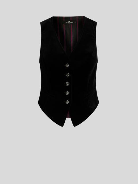 Etro VELVET WAISTCOAT