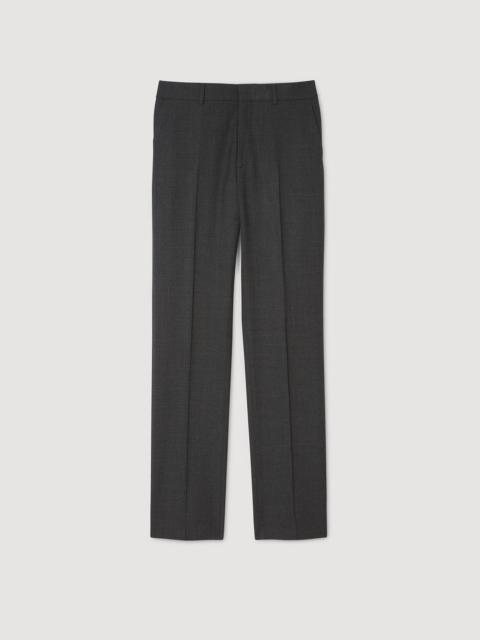 Sandro WOOL SUIT TROUSERS