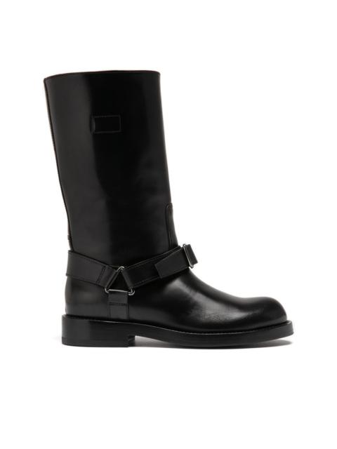 leather boots