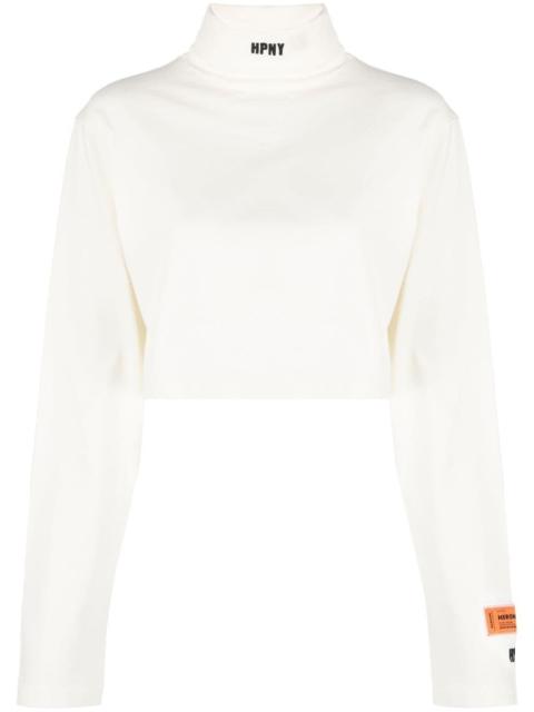 Heron Preston HPNY CROP LS ROLLNECK