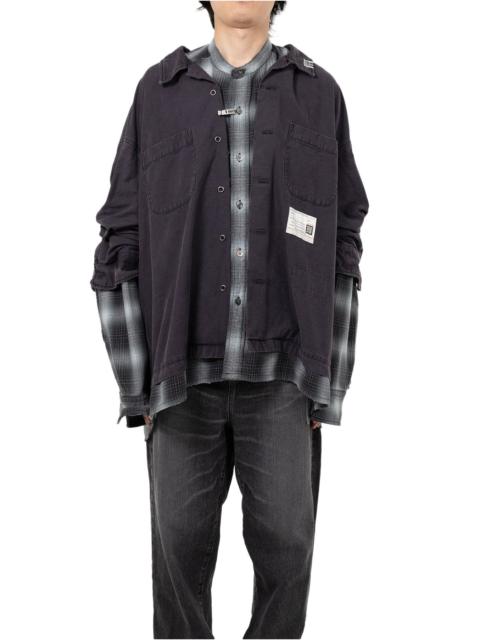 Maison MIHARAYASUHIRO Layered Long Sleeve Shirt