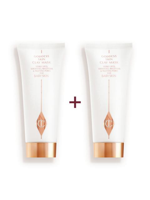 Charlotte Tilbury GODDESS SKIN CLAY MASK DUO Limited Time Offer